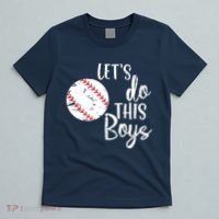 Lets Do This Boy Baseball Game T-Shirt thumb 5