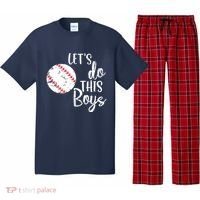 Lets Do This Boy Baseball Game Pajama Set thumb 0