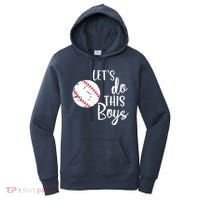 Lets Do This Boy Baseball Game Women's Hoodie thumb 0