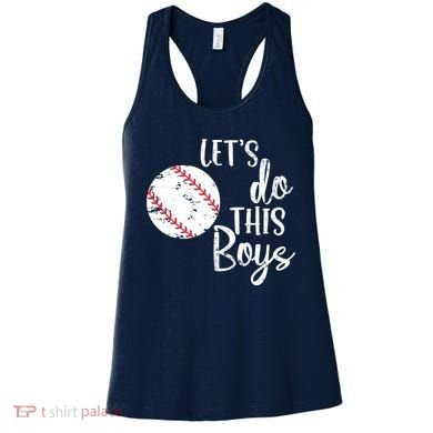 Lets Do This Boy Baseball Game Women's Tank Top