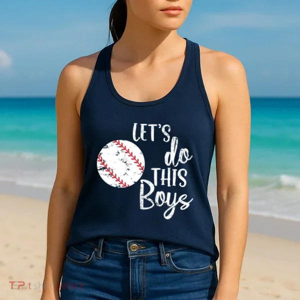 Lets Do This Boy Baseball Game Women's Tank Top