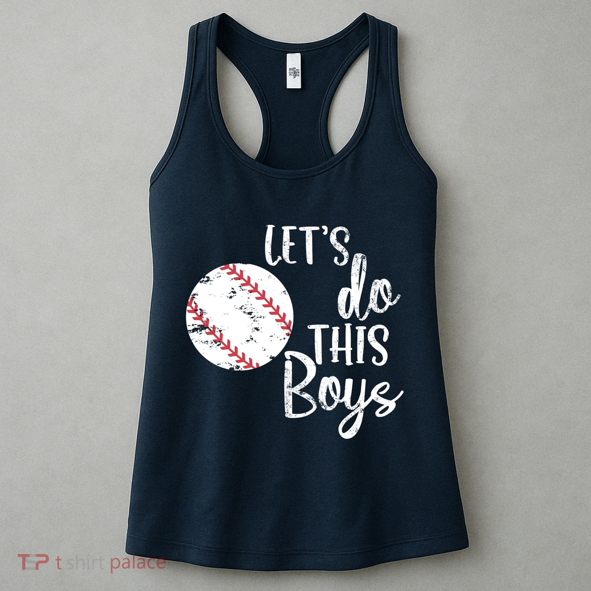 Lets Do This Boy Baseball Game Women's Tank Top