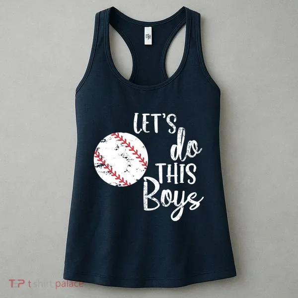 Lets Do This Boy Baseball Game Women's Tank Top