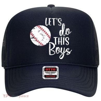 Lets Do This Boy Baseball Game Hat