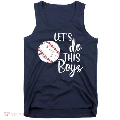 Lets Do This Boy Baseball Game Tank Top