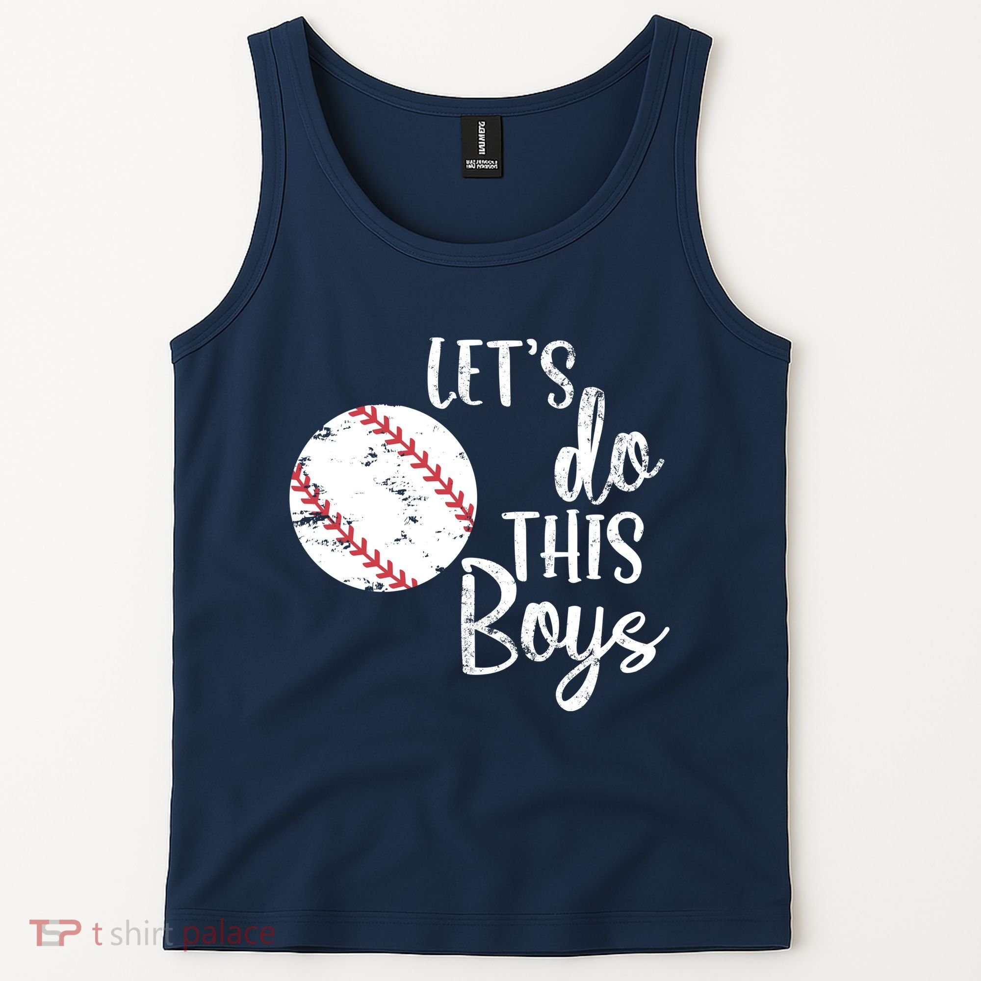 Lets Do This Boy Baseball Game Tank Top