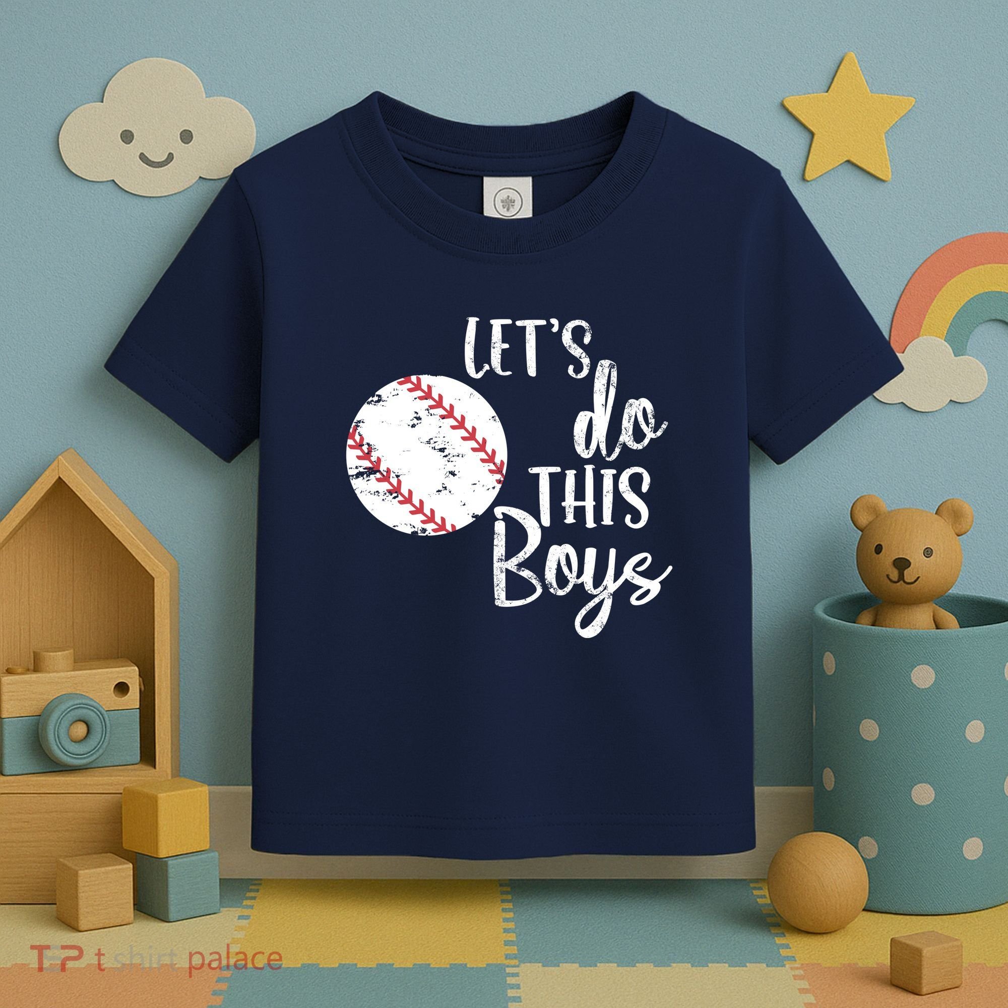 Lets Do This Boy Baseball Game Toddler T-Shirt