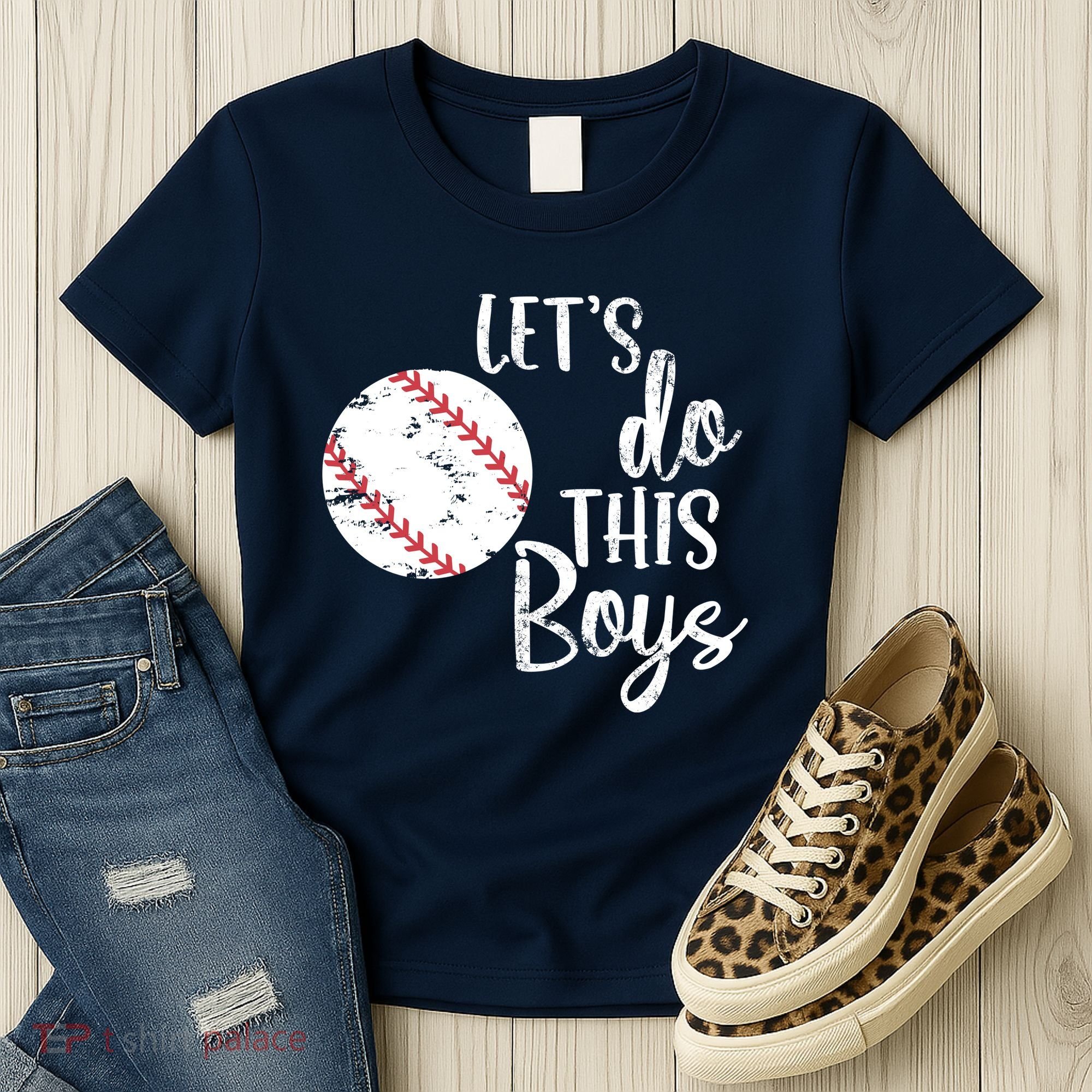 Lets Do This Boy Baseball Game Women's T-Shirt