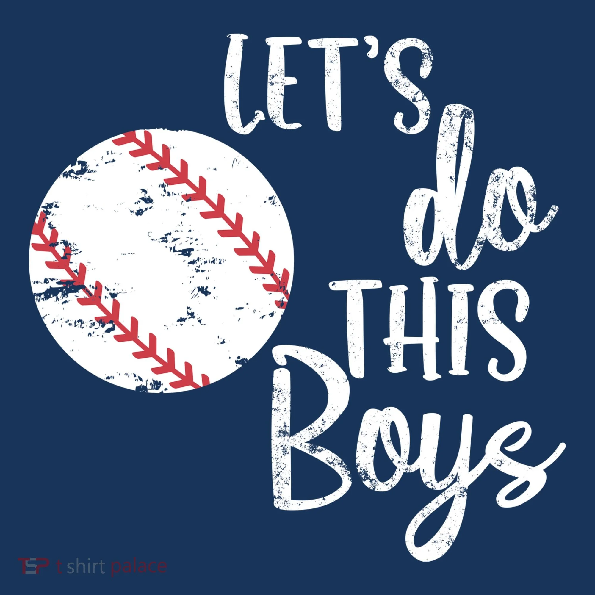 Lets Do This Boy Baseball Game Kids Hoodie