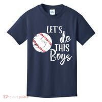 Lets Do This Boy Baseball Game Kids T-Shirt thumb 0