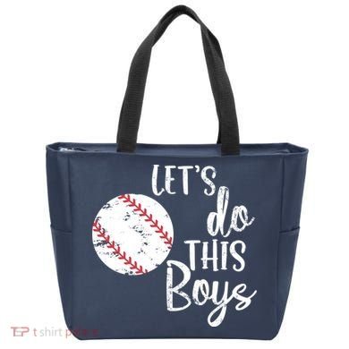 Lets Do This Boy Baseball Game Tote Bag