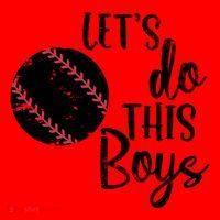 Lets Do This Boy Baseball Game Santa Hat thumb 1