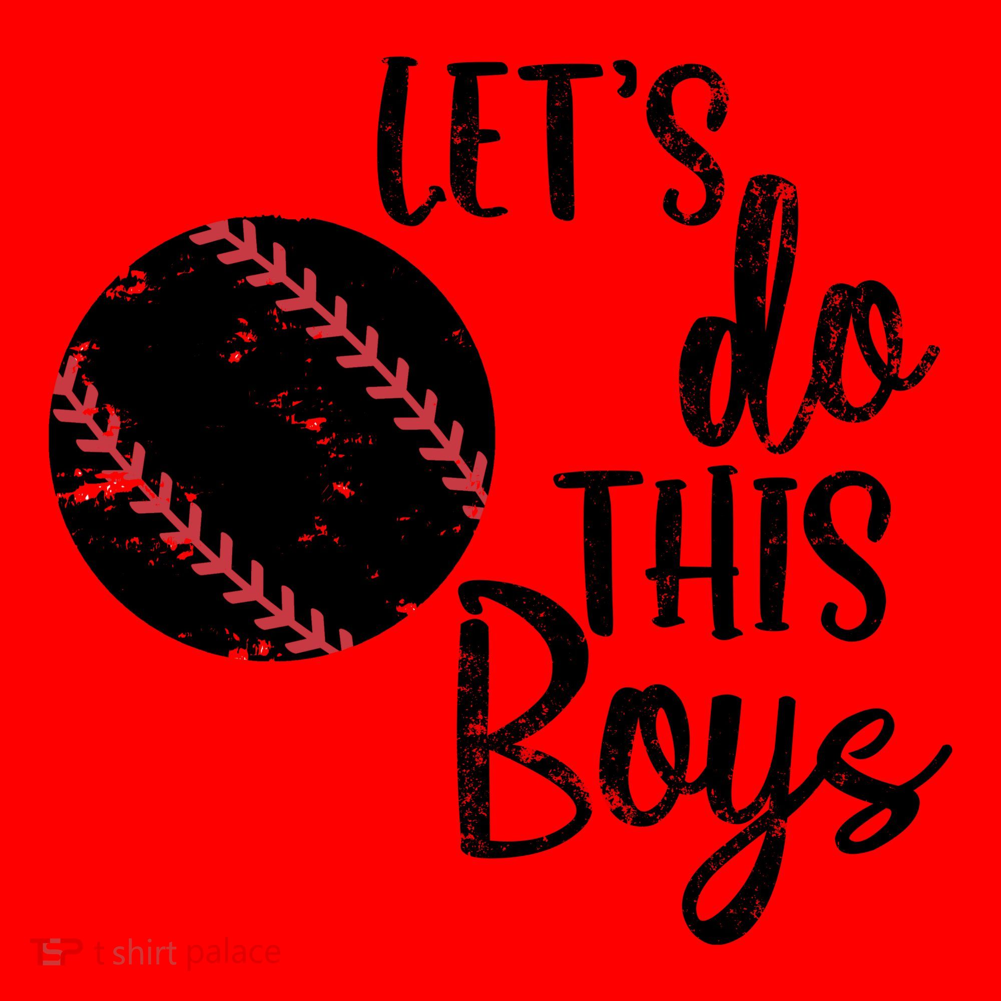 Lets Do This Boy Baseball Game Santa Hat