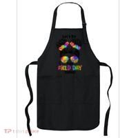 Lets Do This Field Day Thing Messy Bun School Apron thumb 0