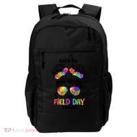 Lets Do This Field Day Thing Messy Bun School Backpack thumb 0