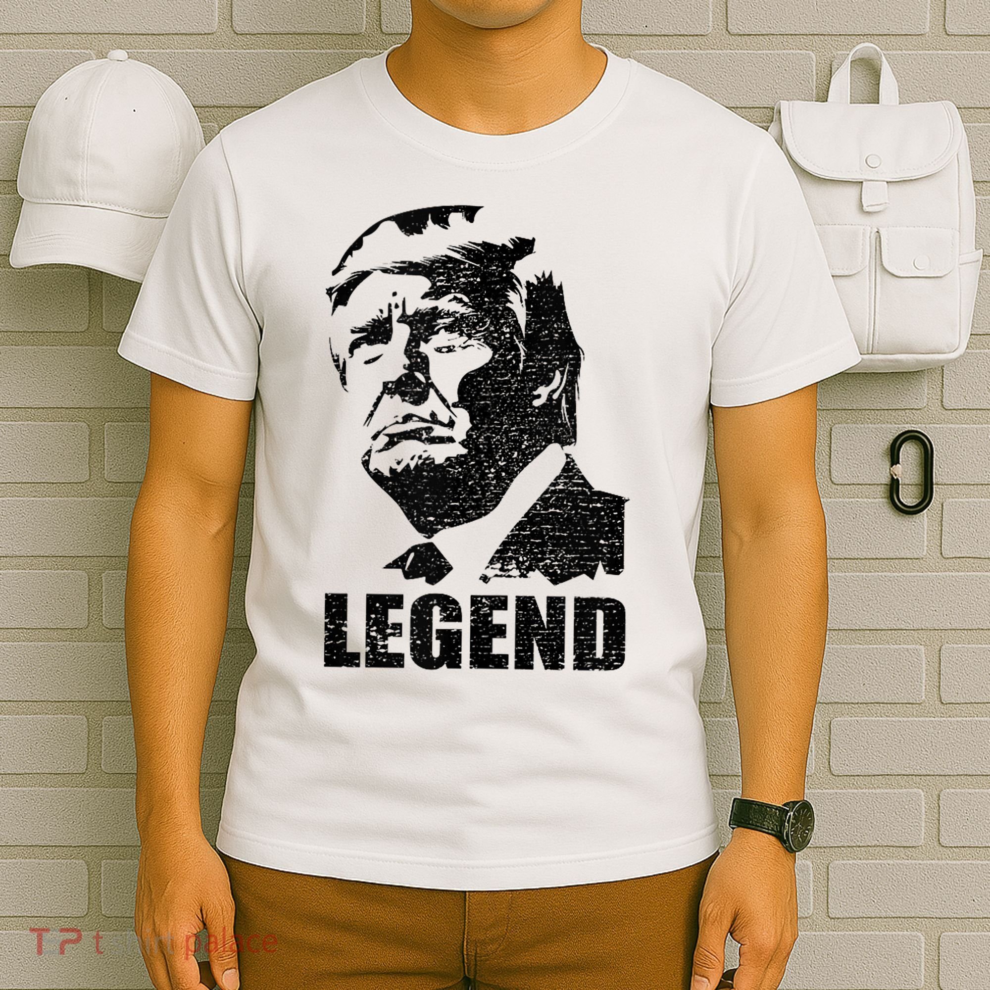 Legend Donald Trump 2024 Election Patriotic Political Humor T-Shirt