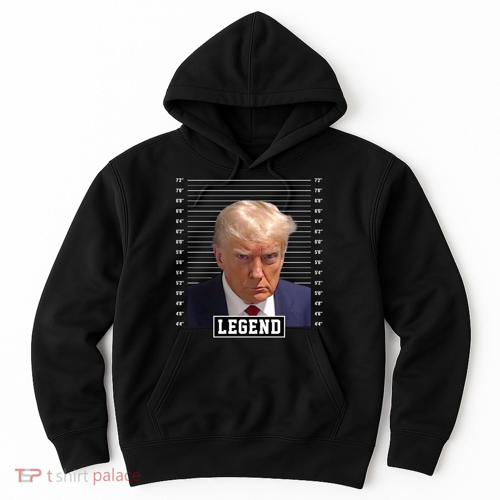 Legend Donald Trump Mugshot Pro Trump Hoodie