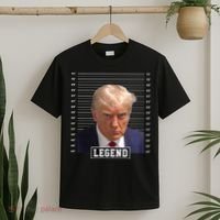 Legend Donald Trump Mugshot Pro Trump T-Shirt thumb 2
