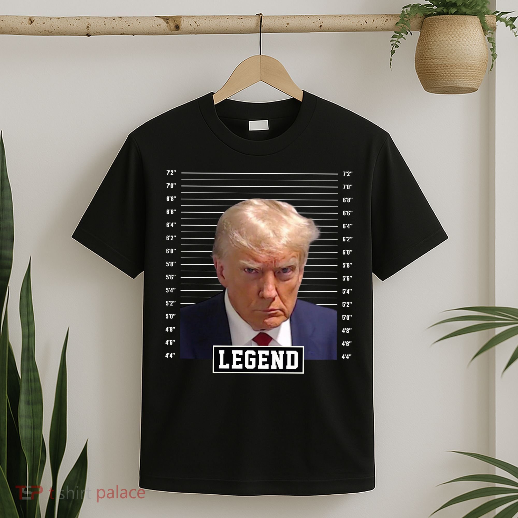 Legend Donald Trump Mugshot Pro Trump T-Shirt