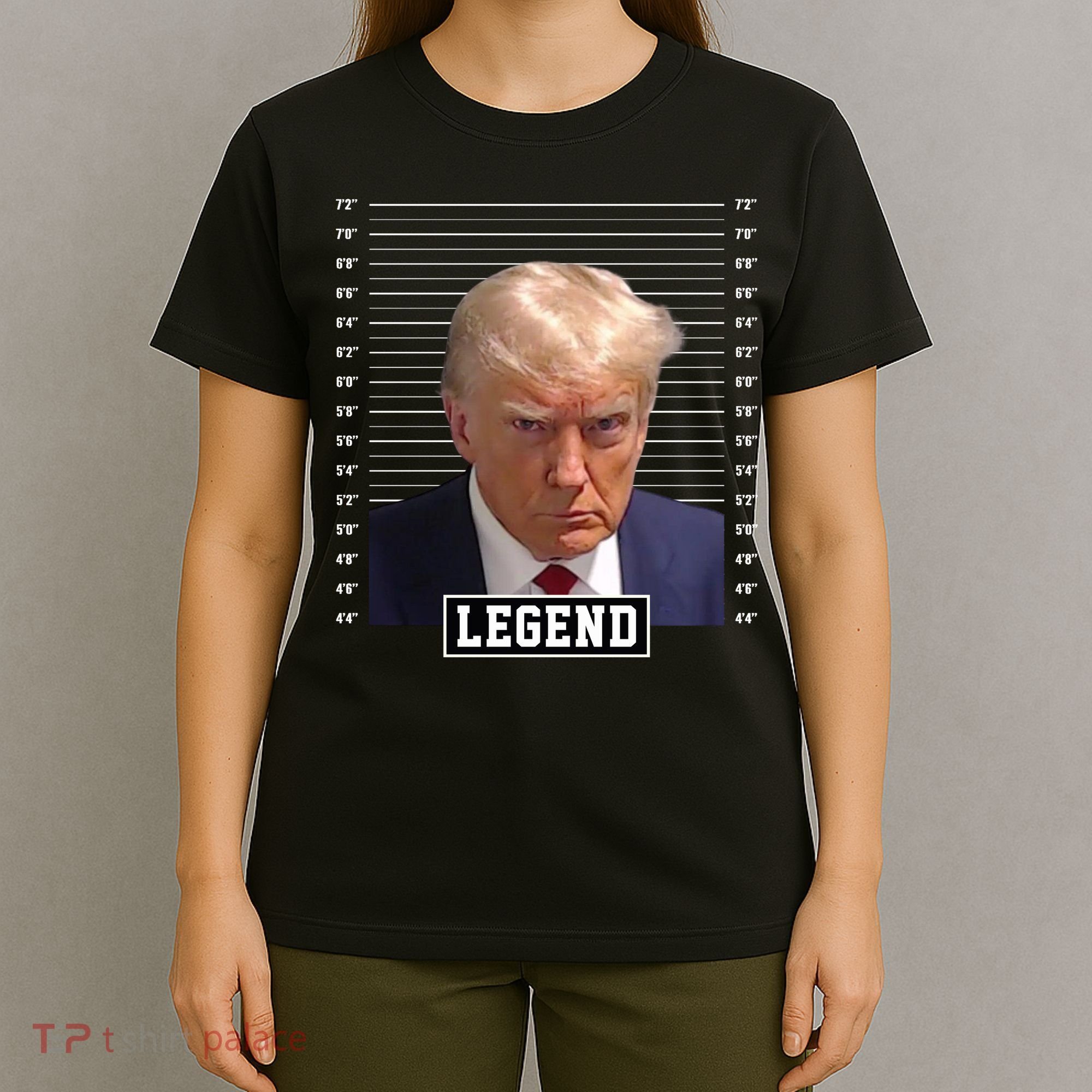 Legend Donald Trump Mugshot Pro Trump T-Shirt