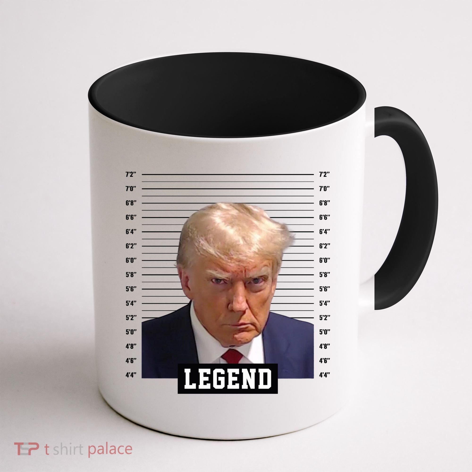 Legend Donald Trump Mugshot Pro Trump Coffee Mug