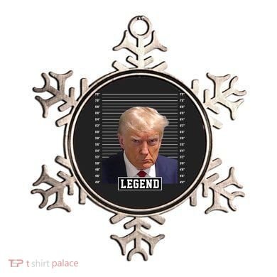 Legend Donald Trump Mugshot Pro Trump Ornament