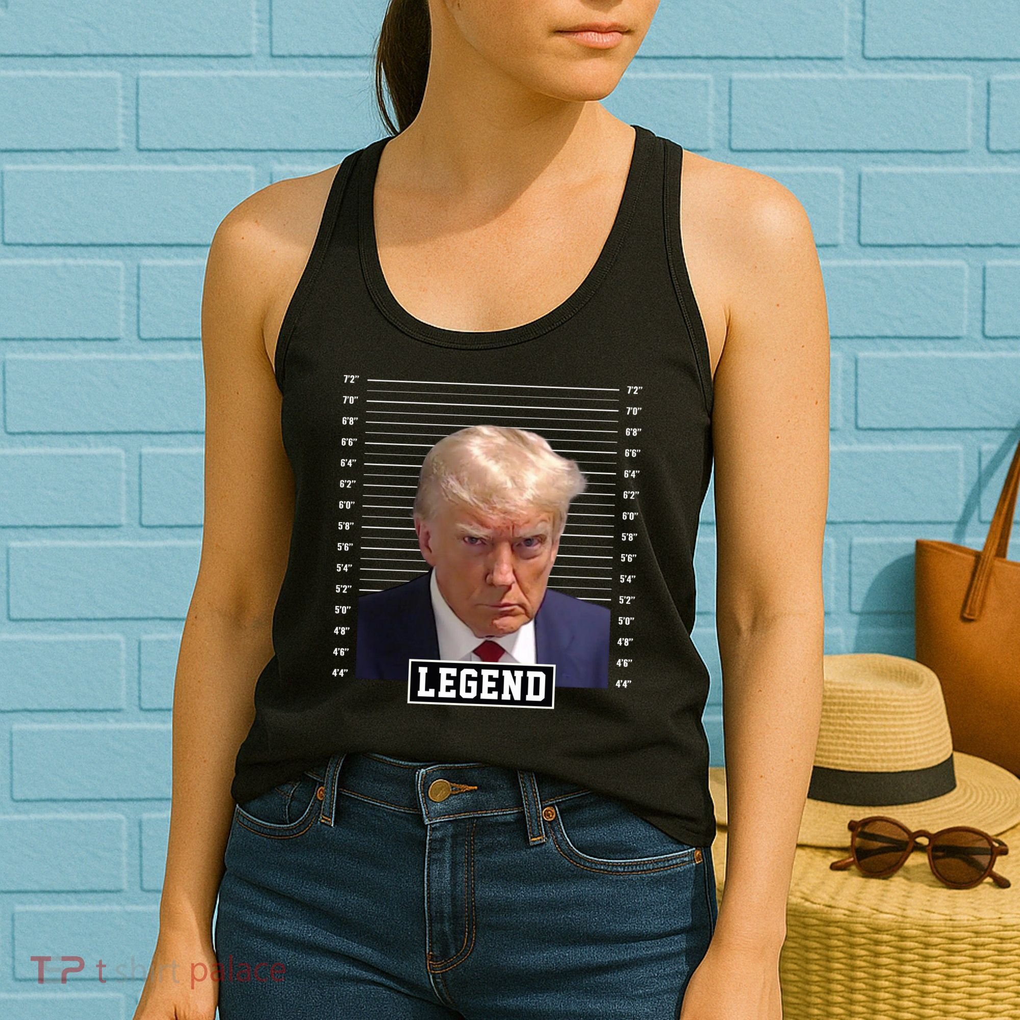 Legend Donald Trump Mugshot Pro Trump Women's Tank Top