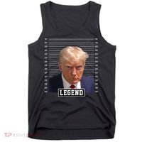 Legend Donald Trump Mugshot Pro Trump Tank Top thumb 0