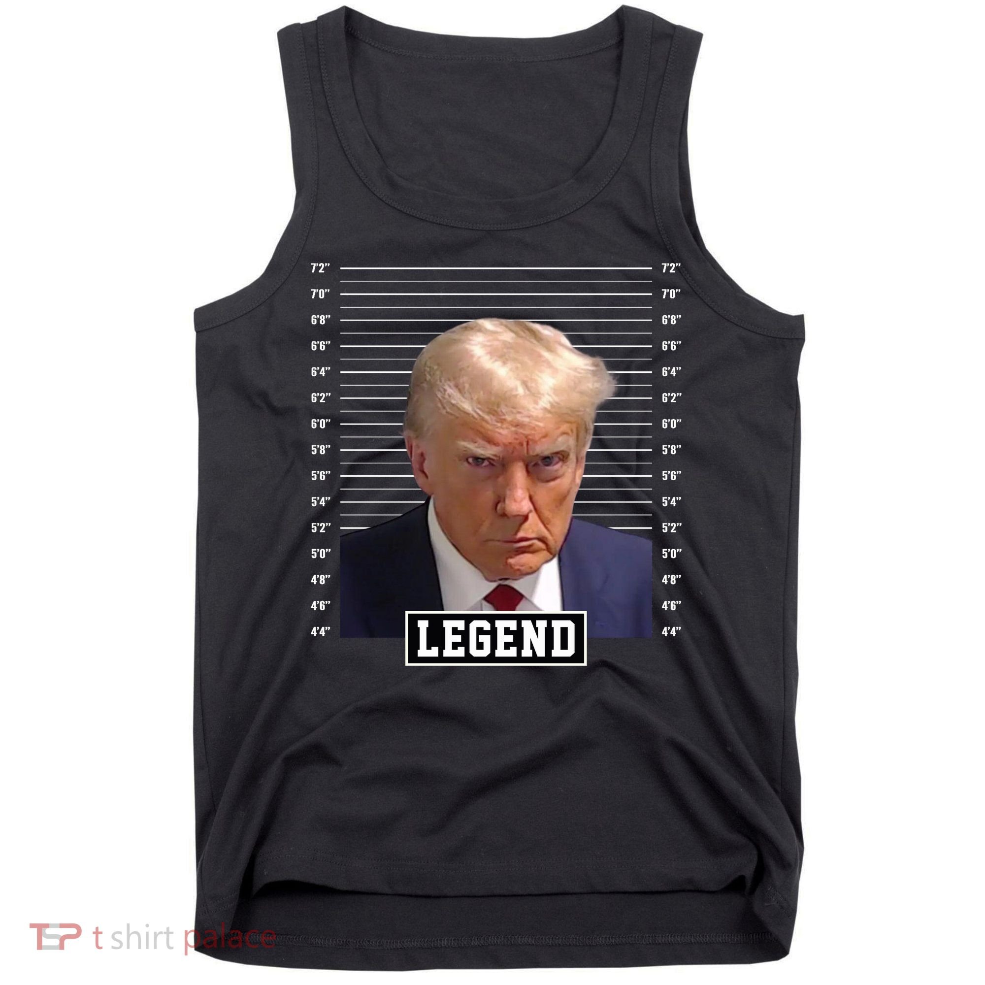 Legend Donald Trump Mugshot Pro Trump Tank Top