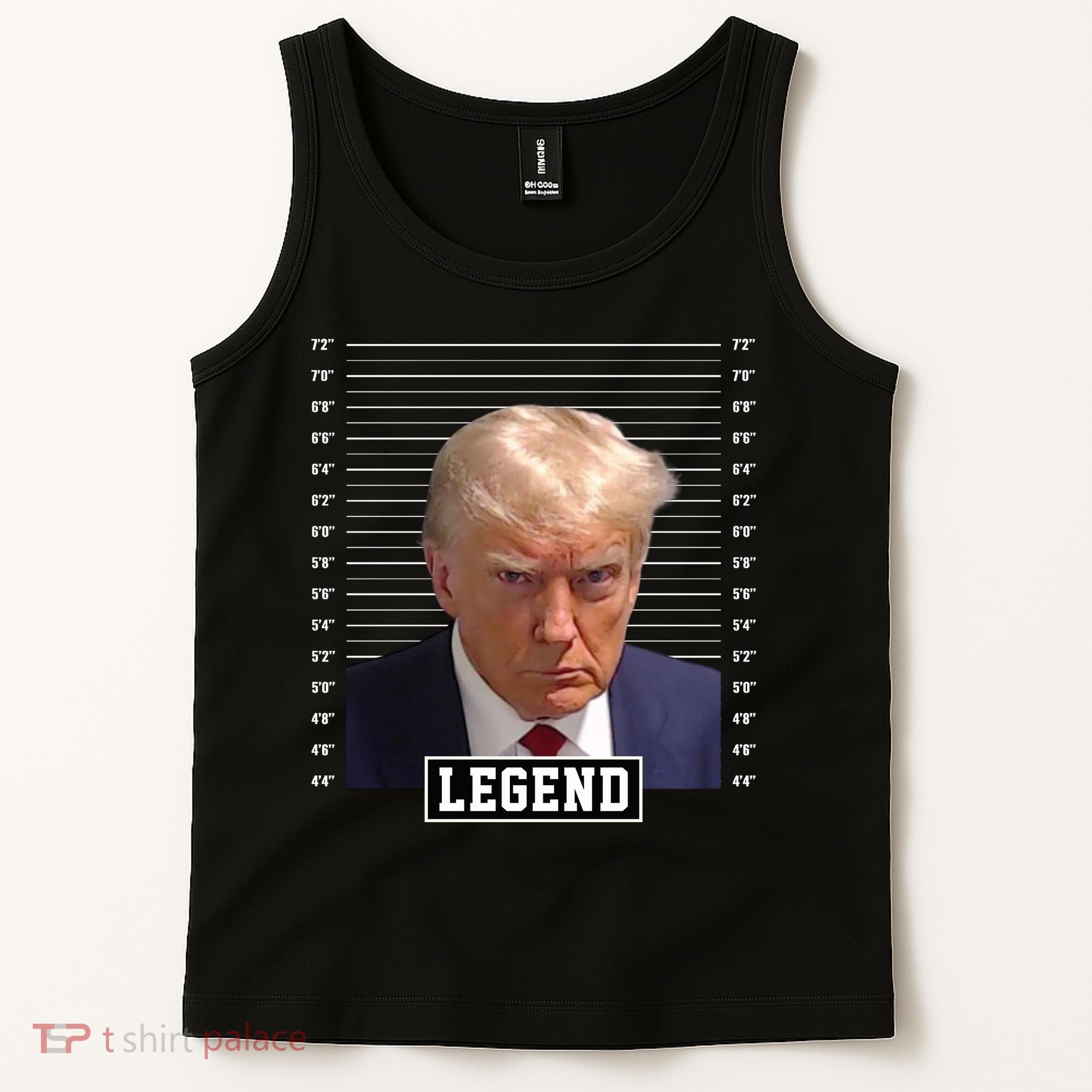 Legend Donald Trump Mugshot Pro Trump Tank Top