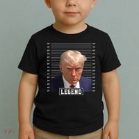 Legend Donald Trump Mugshot Pro Trump Toddler T-Shirt thumb 2