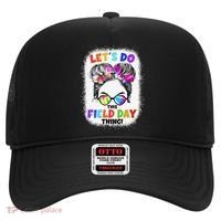Let's Do This Field Day Thing Messy Bun School Field Day Hat thumb 0