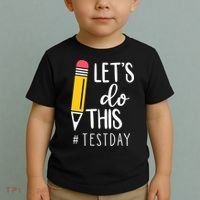Let's Do This Test Day Pencil Toddler T-Shirt thumb 2