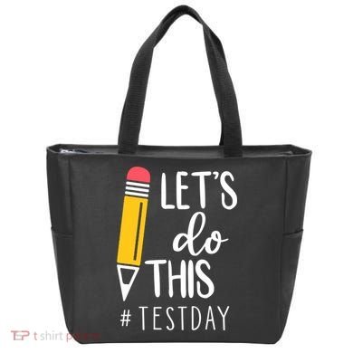 Let's Do This Test Day Pencil Tote Bag
