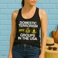 Limited Domestic Terrorism Atf Irs Cia Groups In The Usa Women's Tank Top thumb 2