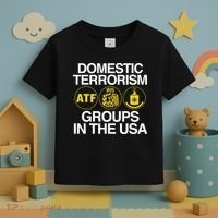 Limited Domestic Terrorism Atf Irs Cia Groups In The Usa Toddler T-Shirt thumb 3