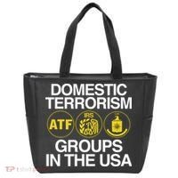 Limited Domestic Terrorism Atf Irs Cia Groups In The Usa Tote Bag thumb 0