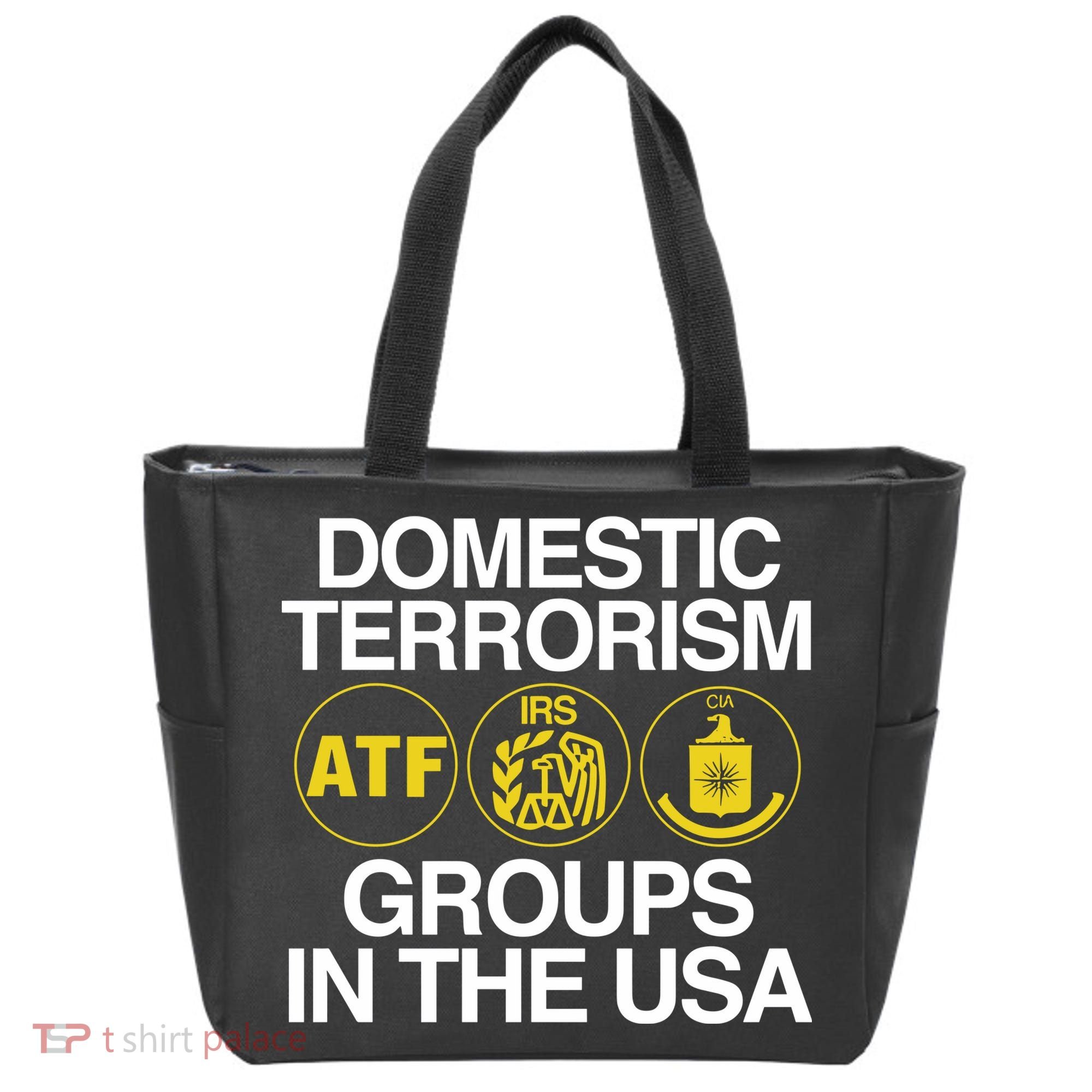 Limited Domestic Terrorism Atf Irs Cia Groups In The Usa Tote Bag