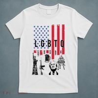 LGBTQ Donald Trump American Flag T-Shirt thumb 5