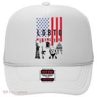 LGBTQ Donald Trump American Flag Hat thumb 0