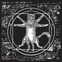 Leonardo Da Vinci Vitruvian Cat Lover Hat thumb 2
