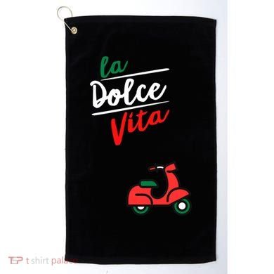 La Dolce Vita Italy Great Gift Golf Towel