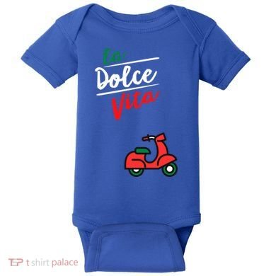 La Dolce Vita Italy Great Gift Baby Bodysuit