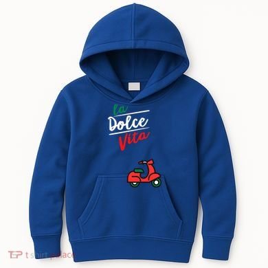 La Dolce Vita Italy Great Gift Kids Hoodie