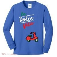 La Dolce Vita Italy Great Gift Kids Long Sleeve Shirt thumb 0