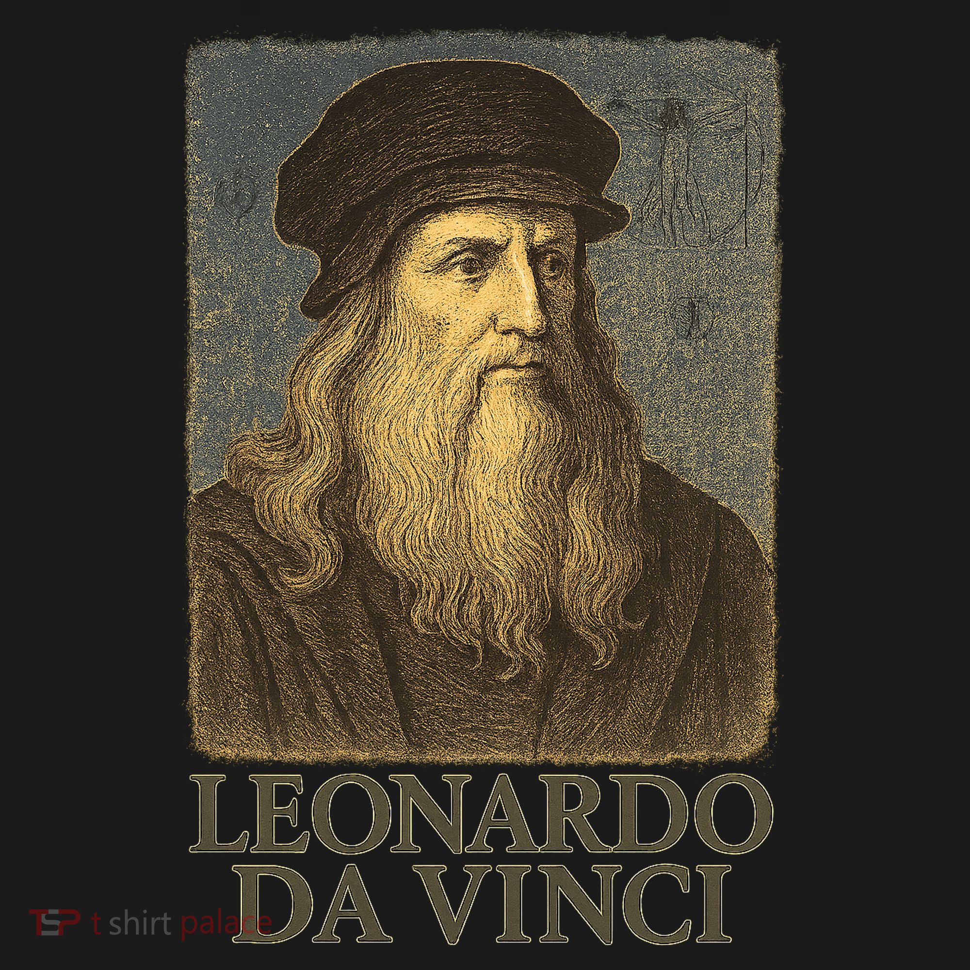 Leonardo Da Vinci Sustainable Bucket Hat