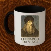 Leonardo Da Vinci Coffee Mug thumb 2