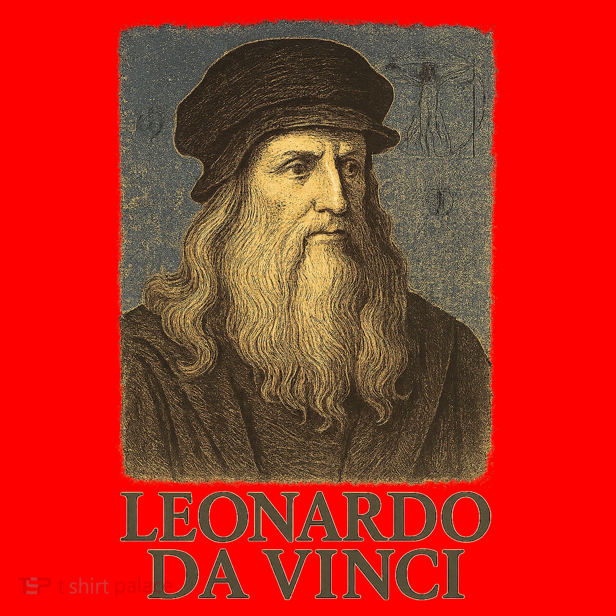 Leonardo Da Vinci Santa Hat