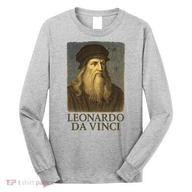 Leonardo Da Vinci Long Sleeve Shirt