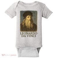 Leonardo Da Vinci Baby Bodysuit thumb 0